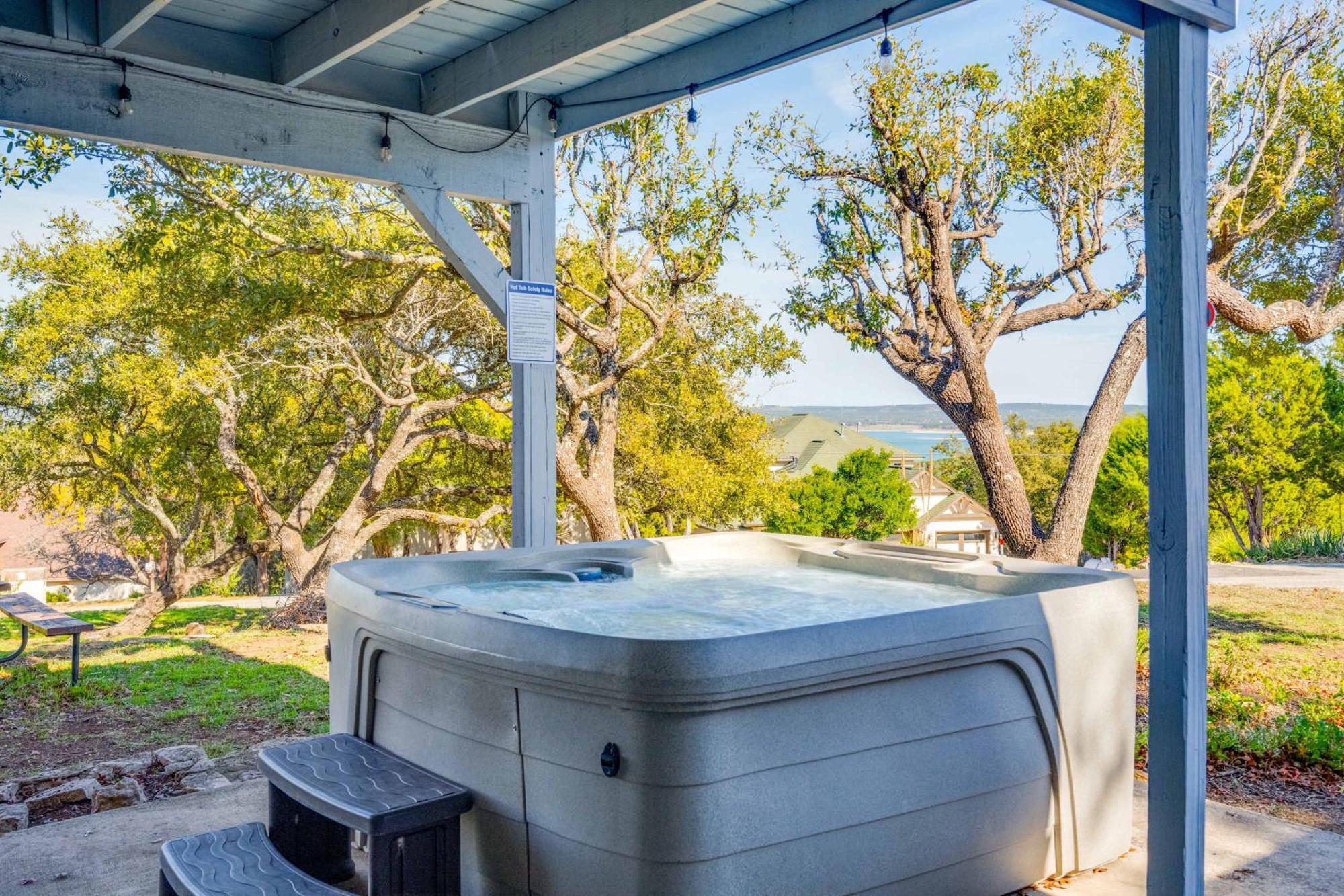 Tequila Sunrise Hot Tub Lake View Firepit Pool Canyon Lake Exterior foto